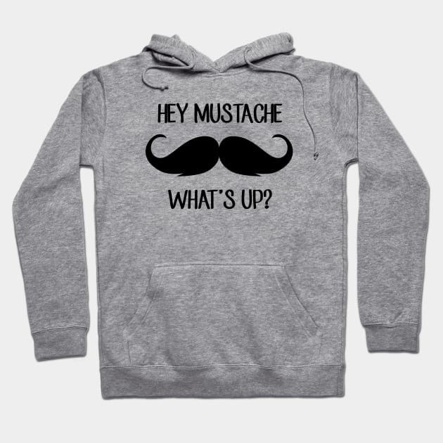 Hey Mustache, What's Up? (Q, Impractical Jokers) Hoodie by fandemonium